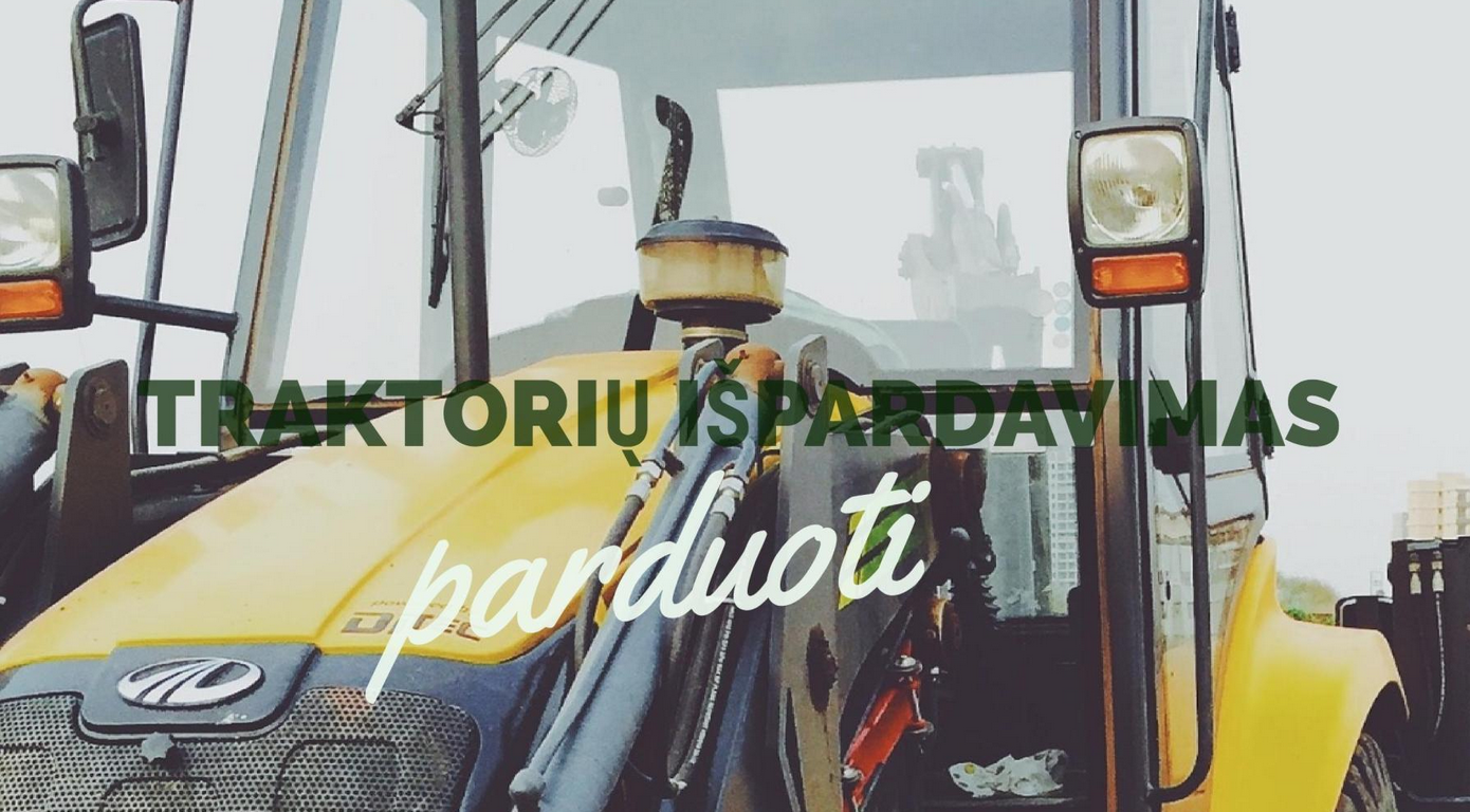 Būdai greičiau parduoti žemės ūkio techniką